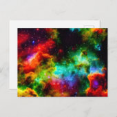 Carte Postale Espace extérieur (Devant / Derrière)