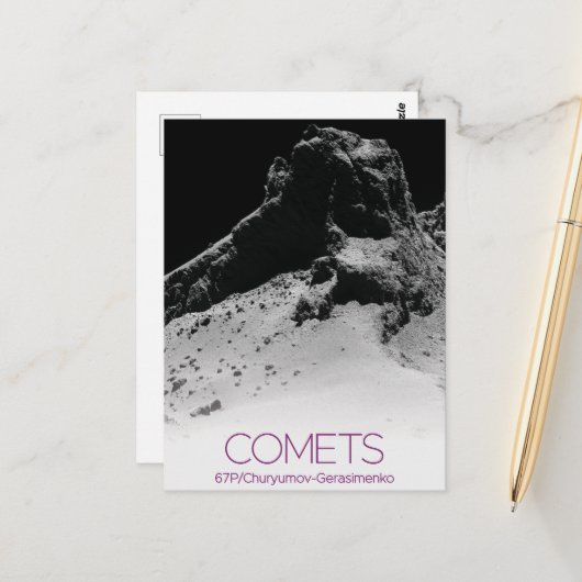 Carte Postale Espace extra-atmosphérique, Système solaire, Cosmo (Devant/Arrière en situation)