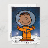 Carte Postale ESPACE | Franklin Astronaut (Devant / Derrière)