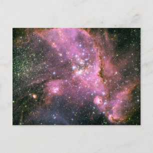 Carte Postale Espace Hubble du cluster étoile NGC 346