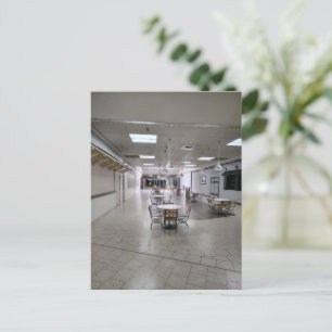 Carte Postale Espace liminaire Foodcourt de centre commercial pr