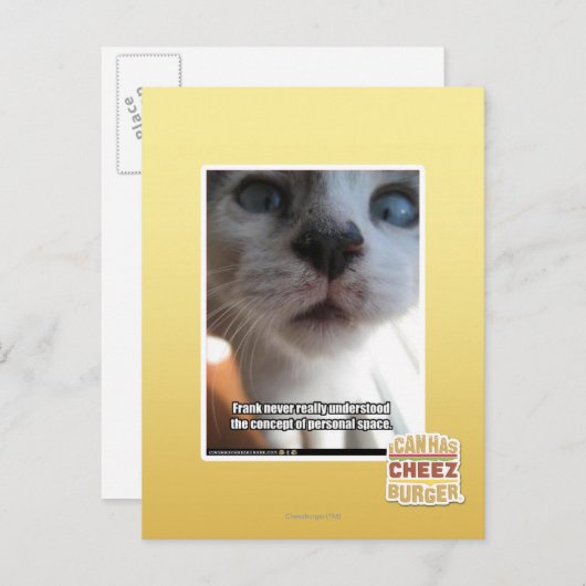 Carte Postale Espace personnel (Devant / Derrière)