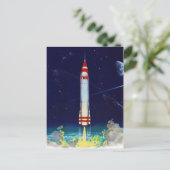 Carte postale Espace vintage (Debout devant)