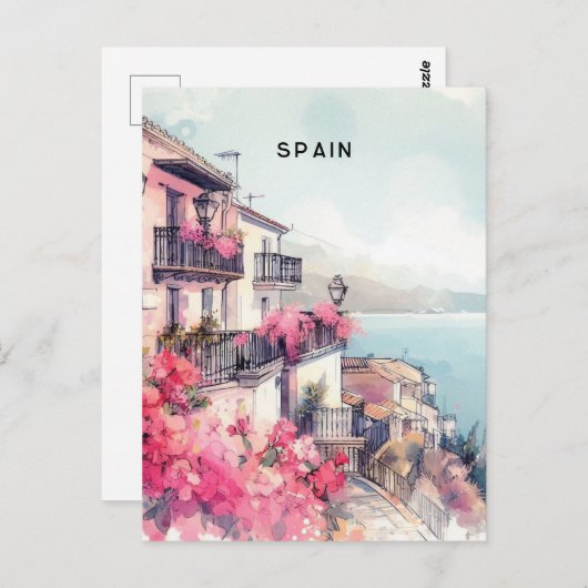 Carte Postale espagne (Devant / Derrière)