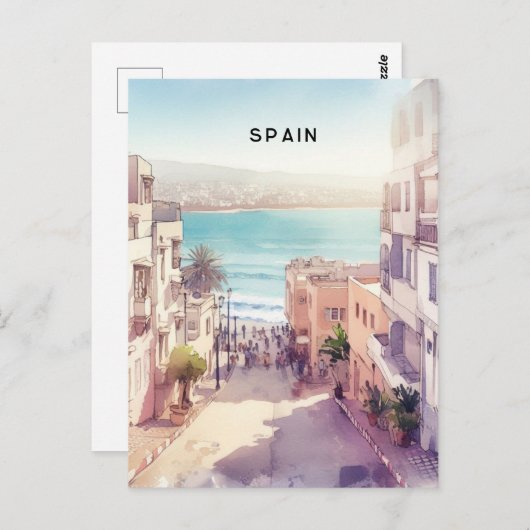 Carte Postale espagne (Devant / Derrière)