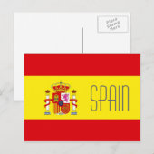 Carte postale Espagne (Devant / Derrière)