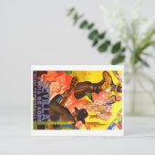 Carte Postale Espagne 1949 Séville Avril Fair Poster (Debout devant)