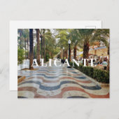 Carte postale Espagne Alicante (Devant / Derrière)