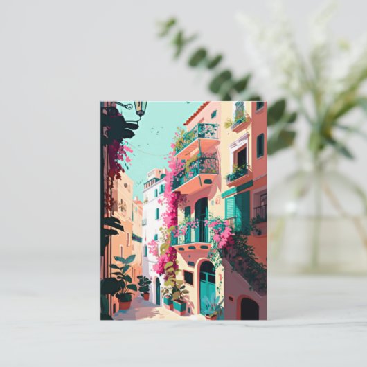 Carte Postale Espagne Barcelone (Debout devant)