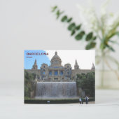 Carte Postale Espagne Barcelone Voyage Tourisme Vintage Ajouter (Debout devant)