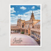 Carte Postale Espagne Carré à Séville Espagne (Devant)