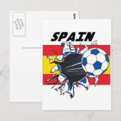 Carte Postale Espagne Fan Merch (Devant / Derrière)