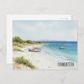 Carte Postale Espagne Formentera Voyage (Devant / Derrière)