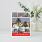 Carte Postale Espagne - Îles Canaries - Fuerteventura - mosaïque (Debout devant)