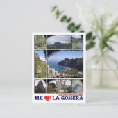 Carte Postale Espagne - Îles Canaries - La Gomera - I Love - (Debout devant)