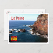 Carte Postale Espagne - Îles Canaries - La Palma - (Devant / Derrière)
