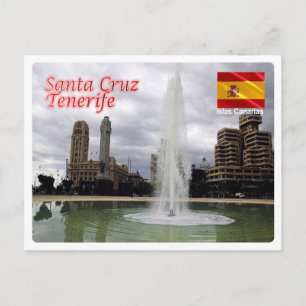 Carte Postale Espagne - Îles Canaries - Tenerife - Père Noël Cru