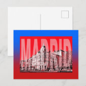 Carte Postale espagne madrid (Devant / Derrière)