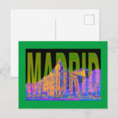 Carte Postale espagne madrid (Devant / Derrière)