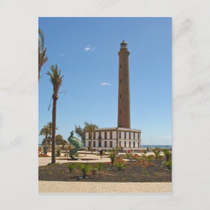 Carte Postale Espagne - Phare de Maspalomas - Grande Canarie