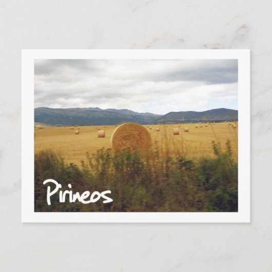 Carte Postale Espagne, Pyrénées (Devant)
