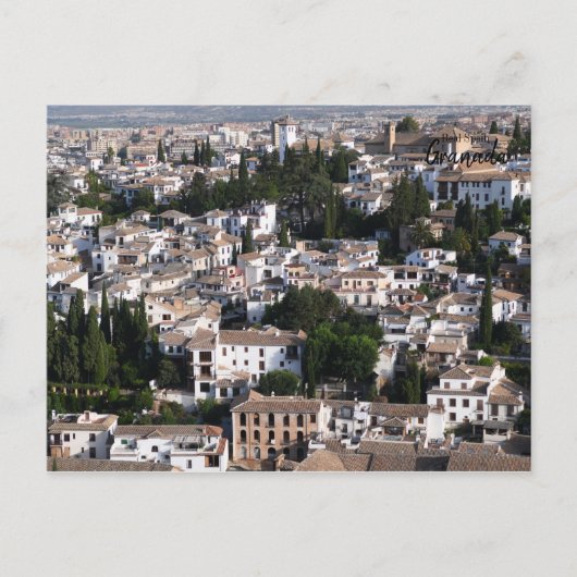 Carte Postale Espagne réelle - Grenade (Devant)