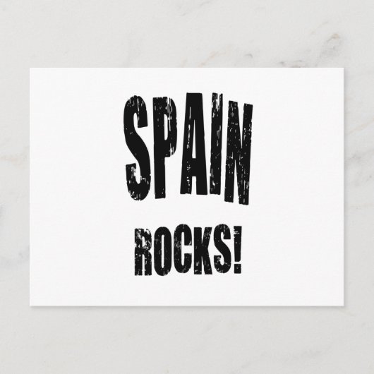 Carte Postale Espagne Rocks ! (Devant)