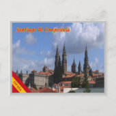 Carte Postale Espagne - Saint Jacques de Compostelle - (Devant)