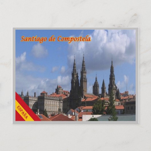 Carte Postale Espagne - Saint Jacques de Compostelle - (Devant)