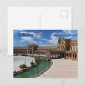 Carte Postale Espagne - Séville (Devant / Derrière)
