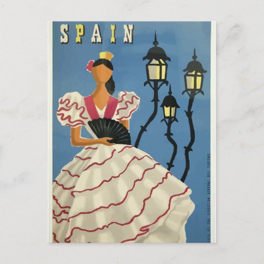 Carte Postale Espagne Vintage voyage (Devant)