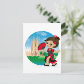 Carte Postale Espagnol (Debout devant)