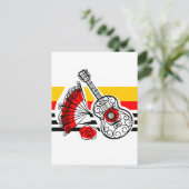 Carte Postale Espagnol Souvenirs Classic Stripe verticale (Debout devant)