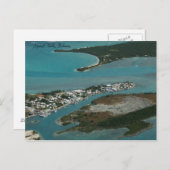 Carte postale espagnole Wells, Bahamas (Devant / Derrière)