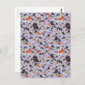 Carte Postale Espagnols en pourpre (Devant / Derrière)