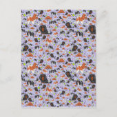 Carte Postale Espagnols en pourpre (Devant)