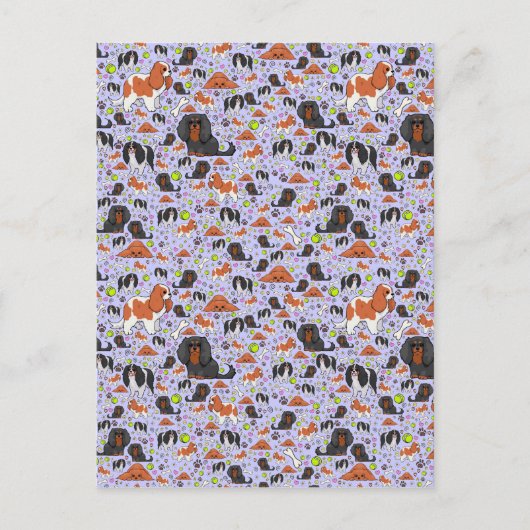 Carte Postale Espagnols en pourpre (Devant)