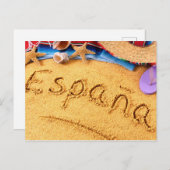 Carte postale España Spain Beach (Devant / Derrière)