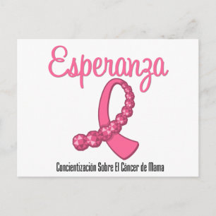 Carte Postale Esperanza Liston Rosa - Cancer de Mama