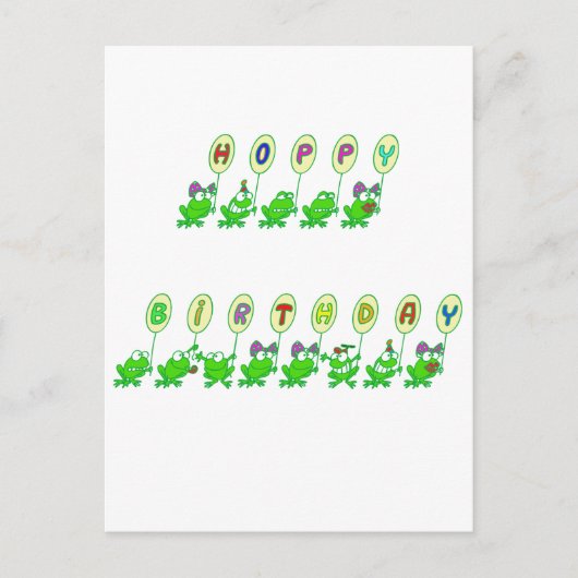 CARTE POSTALE ESPÉRER ANNIVERSAIRE (Devant)