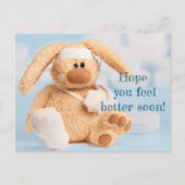 Carte postale Espérons que vous vous sentirez mieu (Devant)