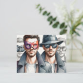 Carte Postale Espions (Debout devant)