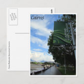 Carte Postale esplanade de cairns (Devant / Derrière)