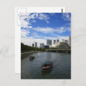Carte Postale Esplanade Singapour (Devant / Derrière)