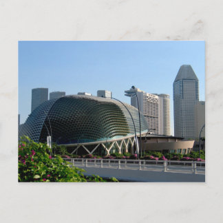 Carte Postale Esplanade Theatre Singapour
