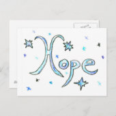 Carte Postale Espoir (Devant / Derrière)