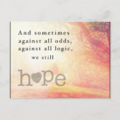 Carte Postale Espoir (Devant)