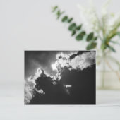 Carte Postale Espoir dans le bon côté des nuages. (Debout devant)