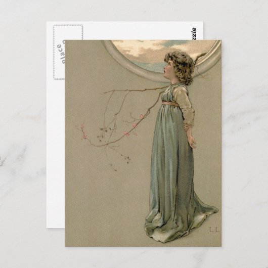 Carte Postale espoir et crainte (Devant / Derrière)