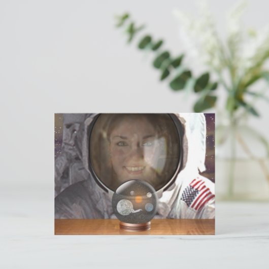 Carte Postale Espoirs et rêves personnalisables (Debout devant)